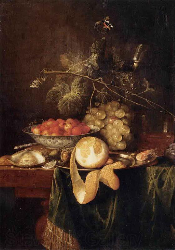 Jan Davidsz. de Heem Still Life with a Peeled Lemon